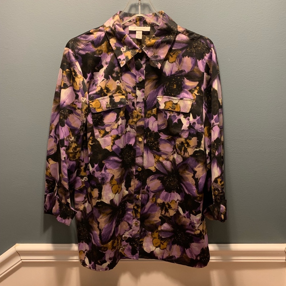 Women’s floral blouse